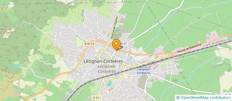 localisation de l'entreprise MADAME BLANDINE AUBAILLY à LEZIGNAN-CORBIERES