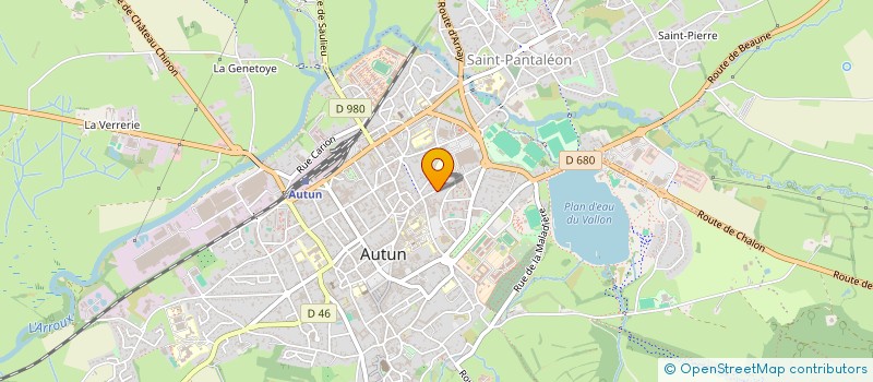 localisation de l'entreprise MADAME BLANDINE AUDAIN  AUTUN