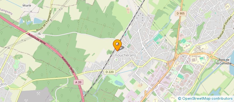 localisation de l'entreprise MADAME BLANDINE BAINIER  FOUCHERANS