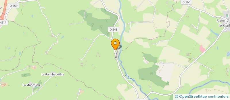 localisation de l'entreprise MADAME BLANDINE BARBEY  CHAILLAND