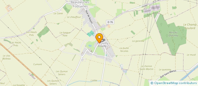 localisation de l'entreprise MADAME BLANDINE BAUER  LASSIGNY