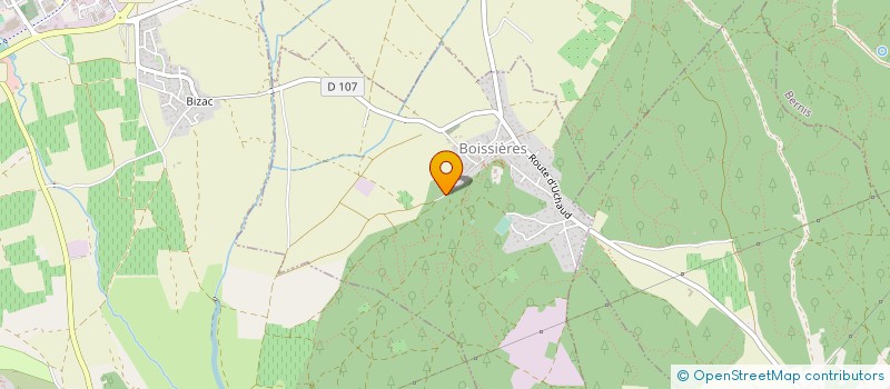 localisation de l'entreprise MADAME BLANDINE BEAUDET à BOISSIERES