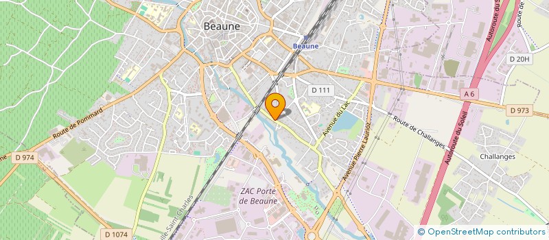 localisation de l'entreprise MADAME BLANDINE BEL à BEAUNE