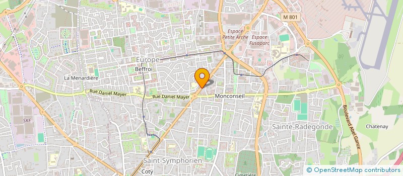 localisation de l'entreprise MADAME BLANDINE BELLINO  TOURS