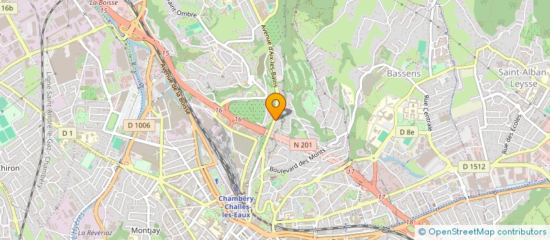 localisation de l'entreprise MADAME BLANDINE BERINGUER  BARBERAZ