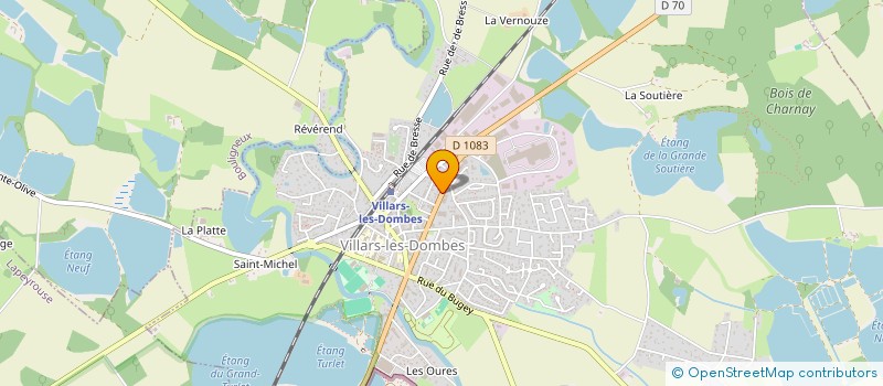 localisation de l'entreprise MADAME BLANDINE BESSARD à VILLARS-LES-DOMBES