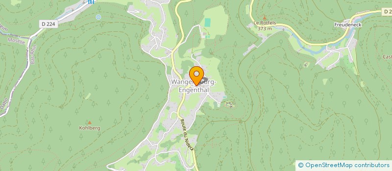 localisation de l'entreprise MADAME BLANDINE BIDAULT  WANGENBOURG-ENGENTHAL