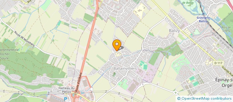localisation de l'entreprise MADAME BLANDINE BLOX à BALLAINVILLIERS