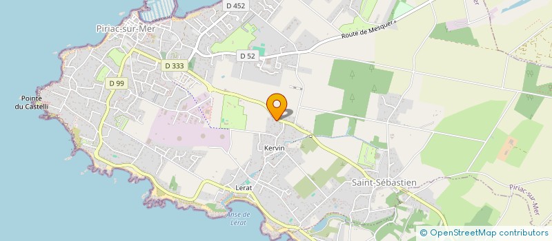 localisation de l'entreprise MADAME BLANDINE BOSSY  PIRIAC-SUR-MER