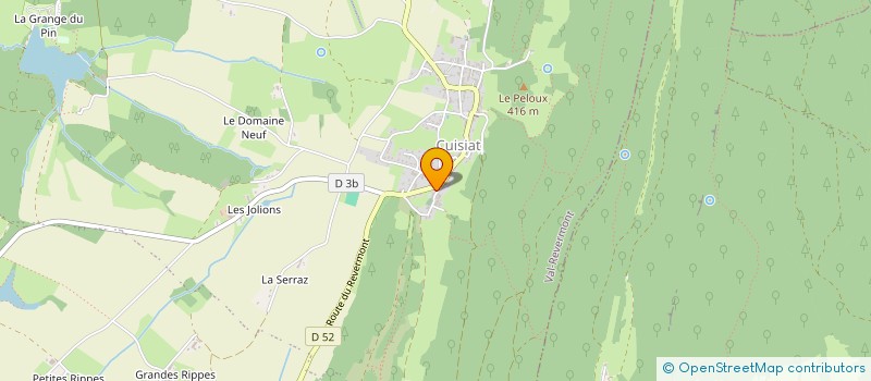 localisation de l'entreprise MADAME BLANDINE BOUKELKOUL  VAL-REVERMONT