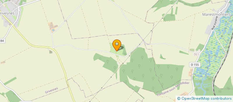 localisation de l'entreprise MADAME BLANDINE BRIAND  GRIVESNES