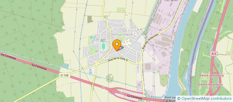 localisation de l'entreprise MADAME BLANDINE BRUCKERT  HOMBOURG