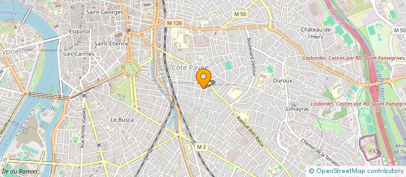 localisation de l'entreprise MADAME BLANDINE CABOS  TOULOUSE
