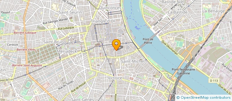 localisation de l'entreprise MADAME BLANDINE CACHELOU  BORDEAUX