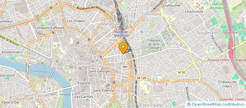 localisation de l'entreprise MADAME BLANDINE CAMBON à TOULOUSE