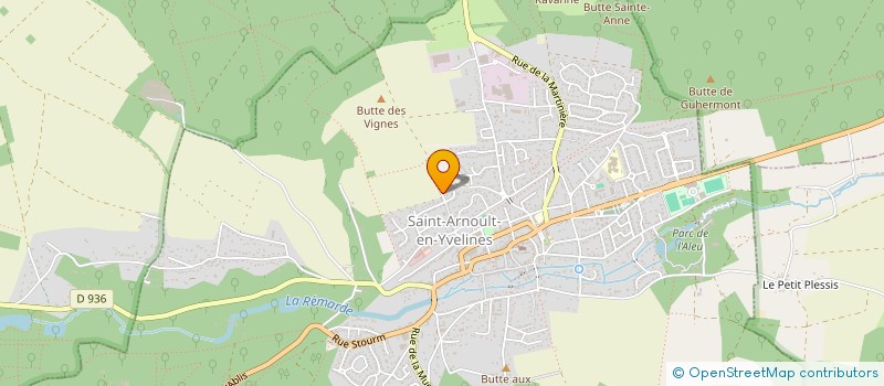 localisation de l'entreprise MADAME BLANDINE CANINO à SAINT-ARNOULT-EN-YVELINES