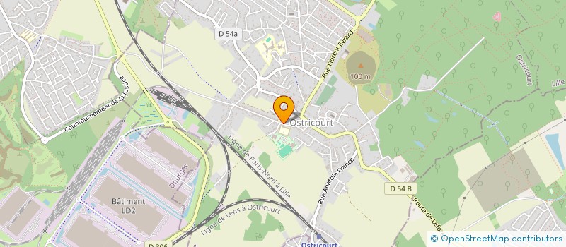 localisation de l'entreprise MADAME BLANDINE CAPON  OSTRICOURT