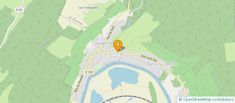 localisation de l'entreprise MADAME BLANDINE CARLIER  JAULGONNE