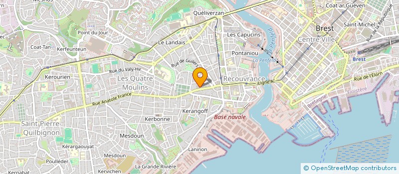 localisation de l'entreprise MADAME BLANDINE CARTON à BREST