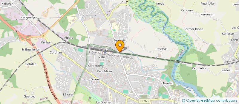 localisation de l'entreprise MADAME BLANDINE CAVALIER  DAON