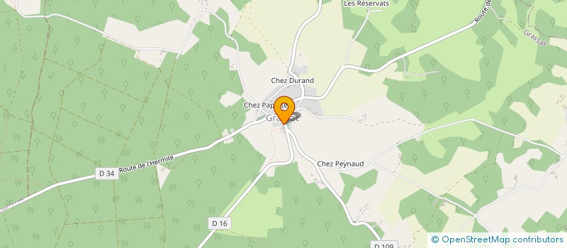 localisation de l'entreprise MADAME BLANDINE CAYMARIS  GRASSAC