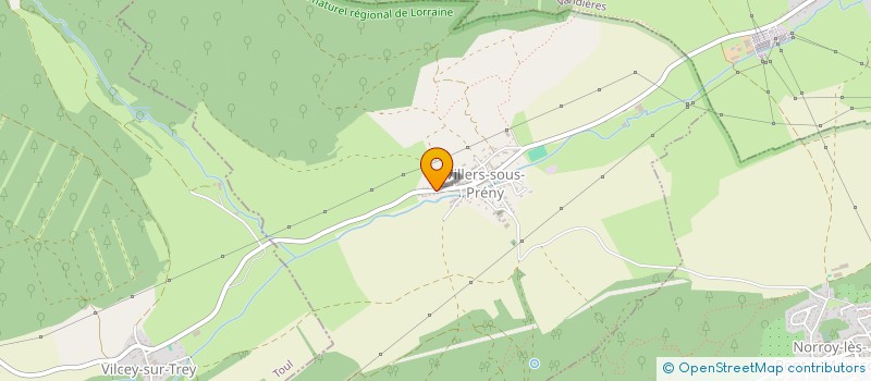 localisation de l'entreprise MADAME BLANDINE CHARLET  VILLERS-SOUS-PRENY