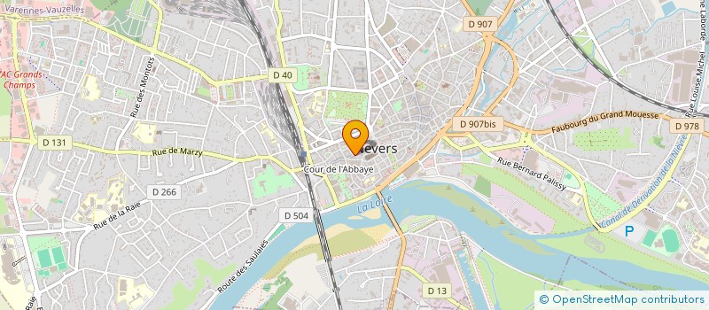 localisation de l'entreprise MADAME BLANDINE CHRISTIANE FLAMERION à NEVERS