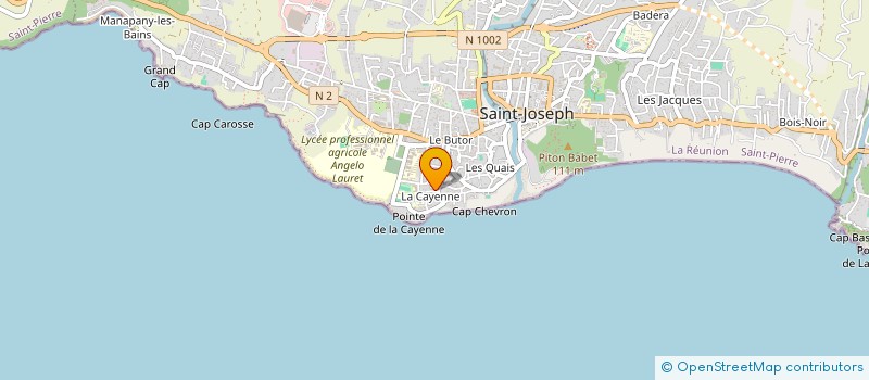 localisation de l'entreprise MADAME BLANDINE CLAIN à SAINT-JOSEPH