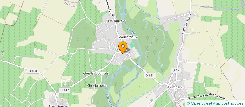 localisation de l'entreprise MADAME BLANDINE CLOAREC  SALLES-D'ANGLES