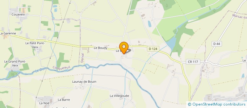 localisation de l'entreprise MADAME BLANDINE COCAUD  SAINT-VINCENT-DES-LANDES