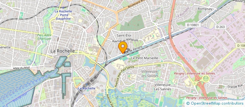 localisation de l'entreprise MADAME BLANDINE COEURDRAY  LARMOR-PLAGE