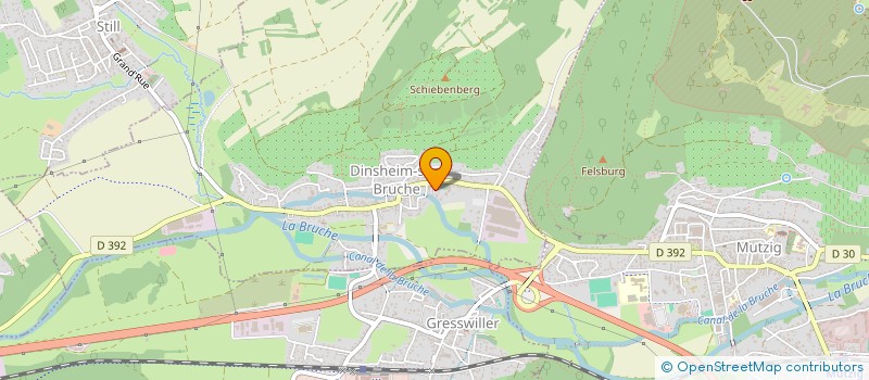 localisation de l'entreprise MADAME BLANDINE CONTAT  GRESSWILLER