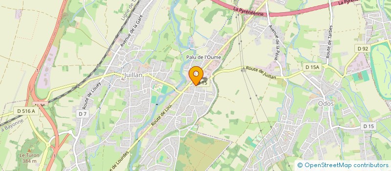 localisation de l'entreprise MADAME BLANDINE COQUERY  JUILLAN