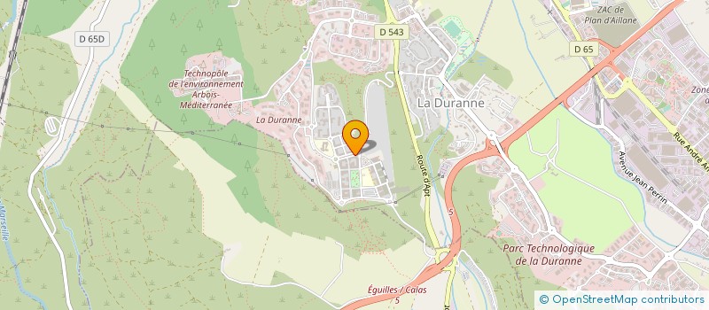 localisation de l'entreprise MADAME BLANDINE CROS  AIX-EN-PROVENCE