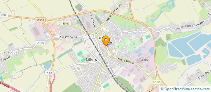 localisation de l'entreprise MADAME BLANDINE CRUNELLE  LILLERS