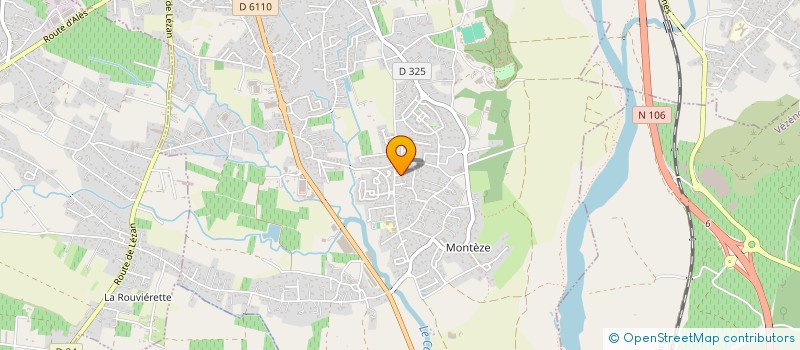 localisation de l'entreprise MADAME BLANDINE DAUDE  SAINT-CHRISTOL-LES-ALES