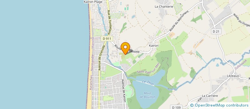 localisation de l'entreprise MADAME BLANDINE DE GORGUETTE D ARGOEUVES  SAINT-PAIR-SUR-MER