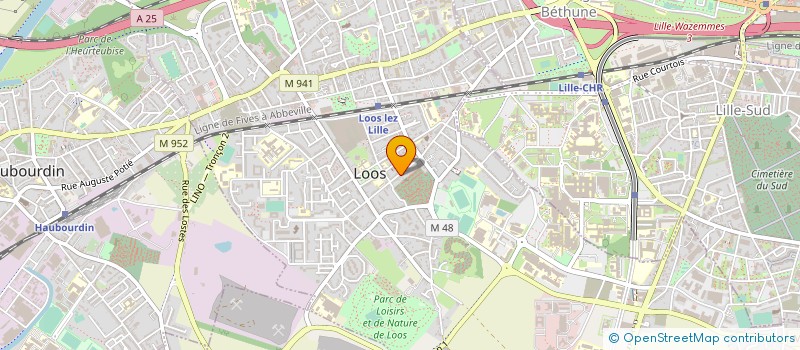 localisation de l'entreprise MADAME BLANDINE DELMER  LOOS