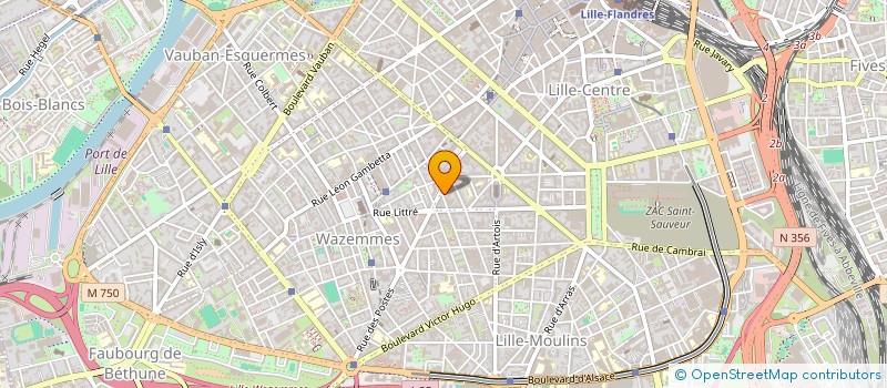 localisation de l'entreprise MADAME BLANDINE DEMAILLY à LILLE