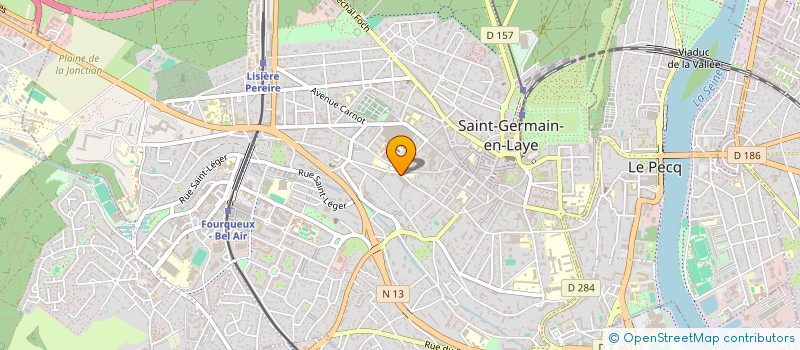 localisation de l'entreprise MADAME BLANDINE DENIS à SAINT-GERMAIN-EN-LAYE