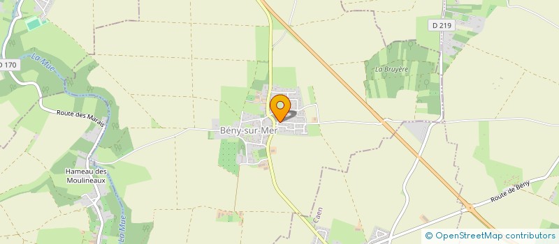 localisation de l'entreprise MADAME BLANDINE DESTORS  BENY-SUR-MER