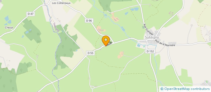 localisation de l'entreprise MADAME BLANDINE DEVRED  GAGNIERES