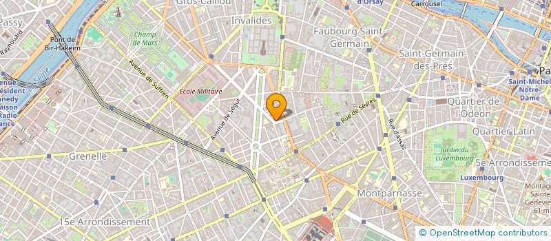 localisation de l'entreprise MADAME BLANDINE DORY  PARIS