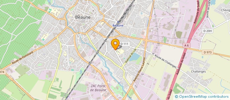 localisation de l'entreprise MADAME BLANDINE DUCROCQ à BEAUNE
