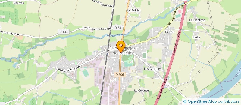 localisation de l'entreprise MADAME BLANDINE DUCROUX  SAINT-GEORGES-DE-RENEINS