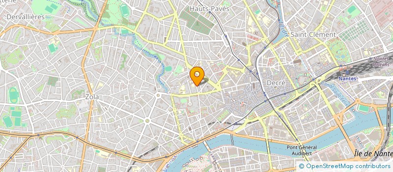 localisation de l'entreprise MADAME BLANDINE DUPAS  NANTES