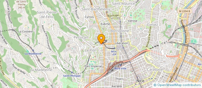 localisation de l'entreprise MADAME BLANDINE ETIENNE à NICE