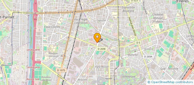 localisation de l'entreprise MADAME BLANDINE FABRE à GRENOBLE