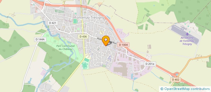 localisation de l'entreprise MADAME BLANDINE FAUVET  FONTENAY-TRESIGNY