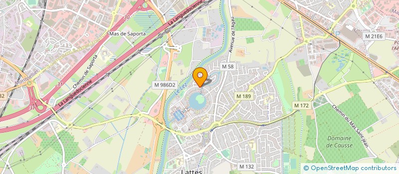 localisation de l'entreprise MADAME BLANDINE FERRIER à LATTES